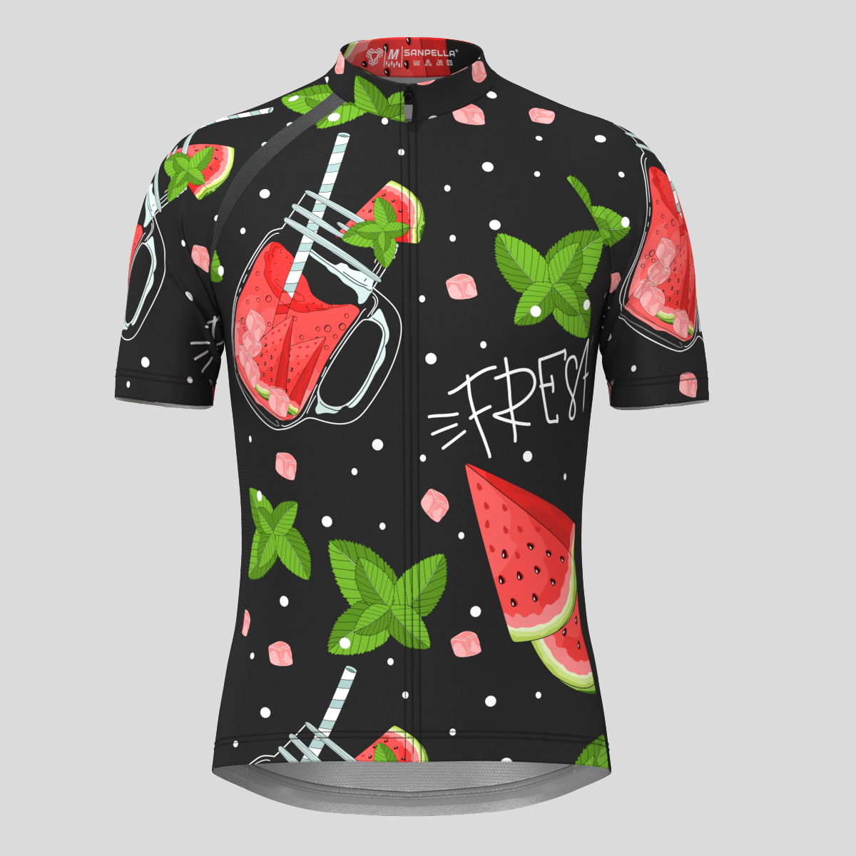 Watermelon Fresh Drink Men's Cycling Jersey