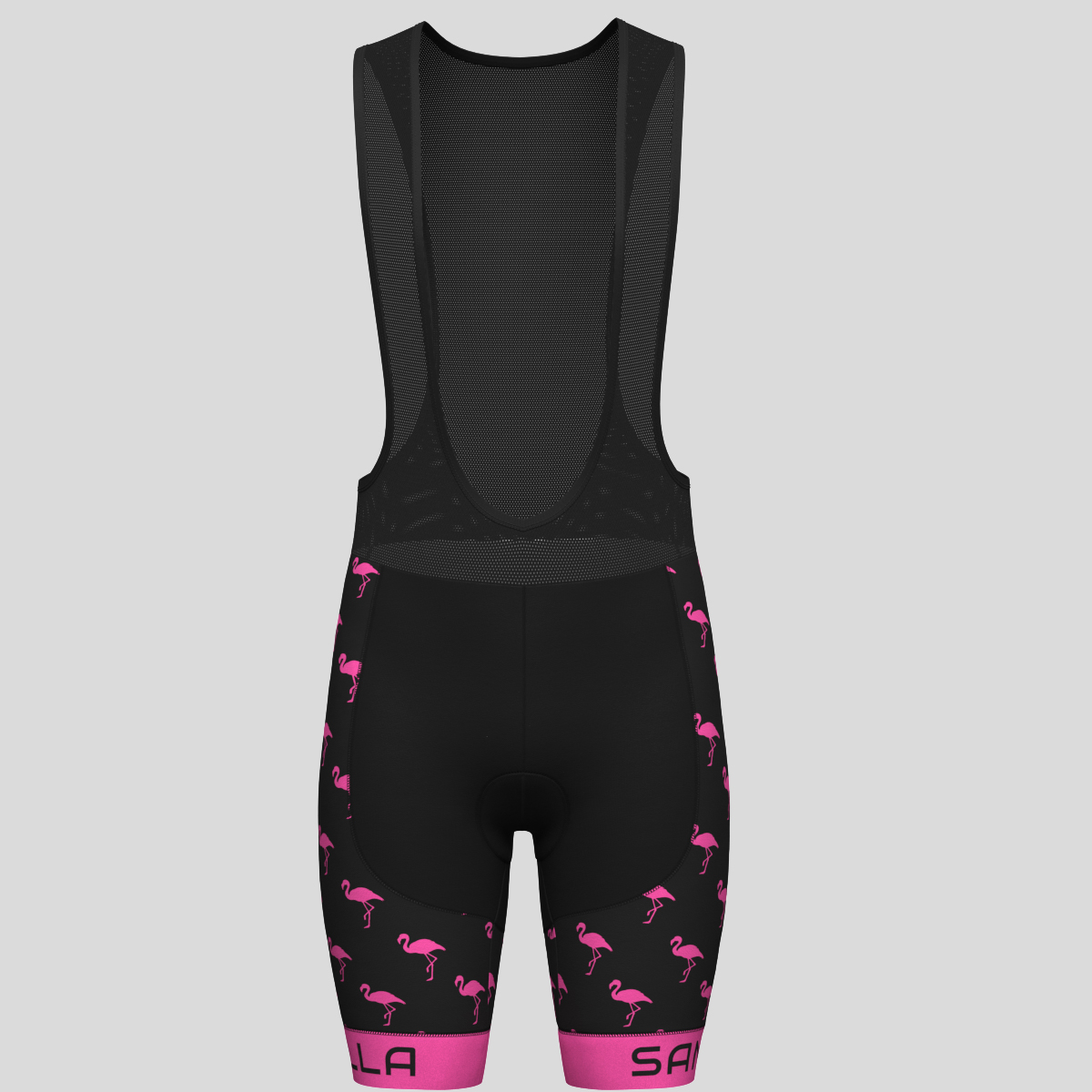 Flamingo Men's Cycling Kit - Pink/Black