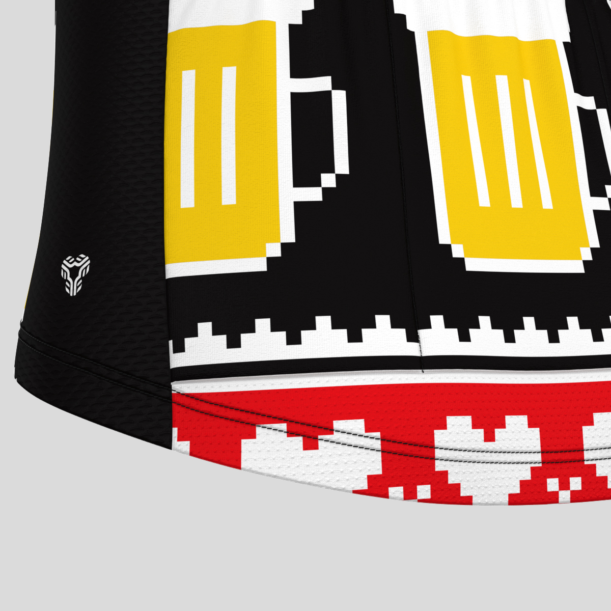 Ugly Sweater Beer Reindeer Men's Cycling Jersey