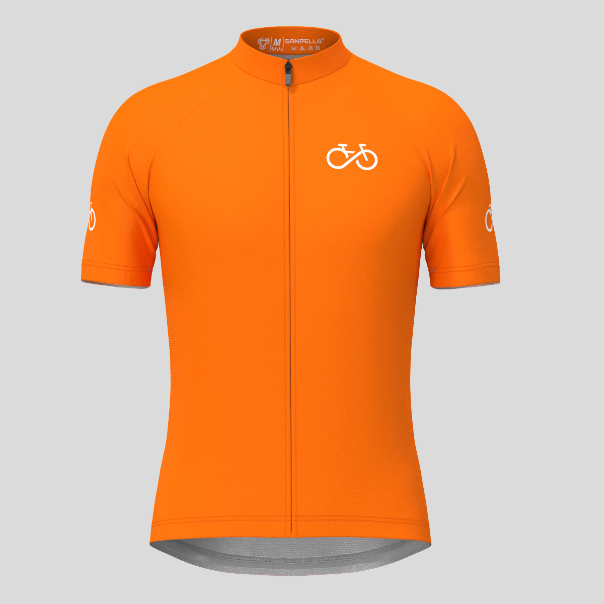 Ride Forever Men's Cycling Jersey -Orange