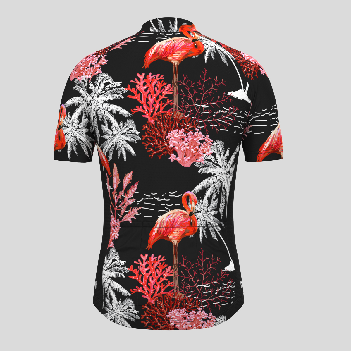Flamingo Coral Men's Cycling Jersey | Sanpella.cc