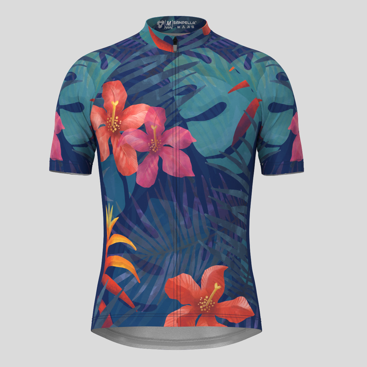 Classic Floral Hawaii Men's Cycling Jersey