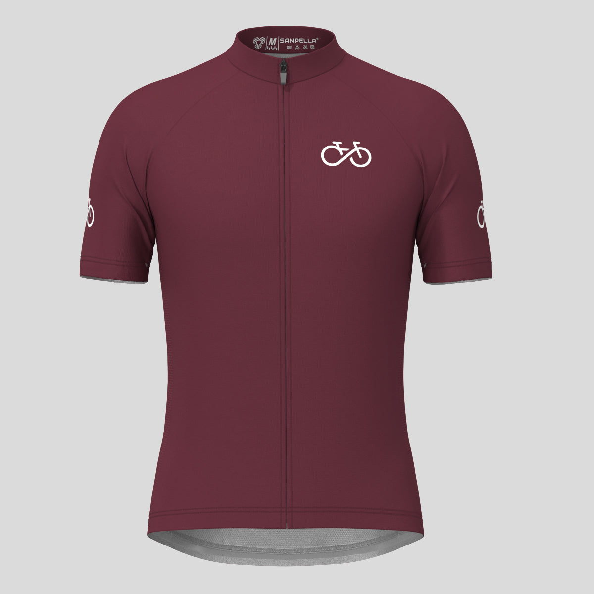 Ride Forever Men's Cycling Jersey -Plum