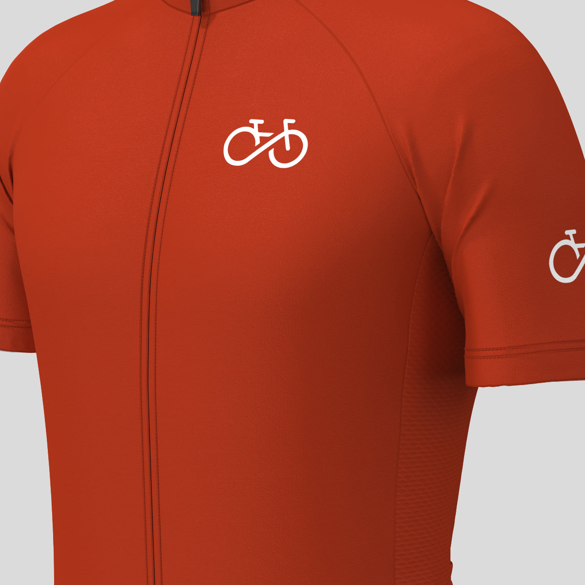 Ride Forever Men's Cycling Jersey -Brick