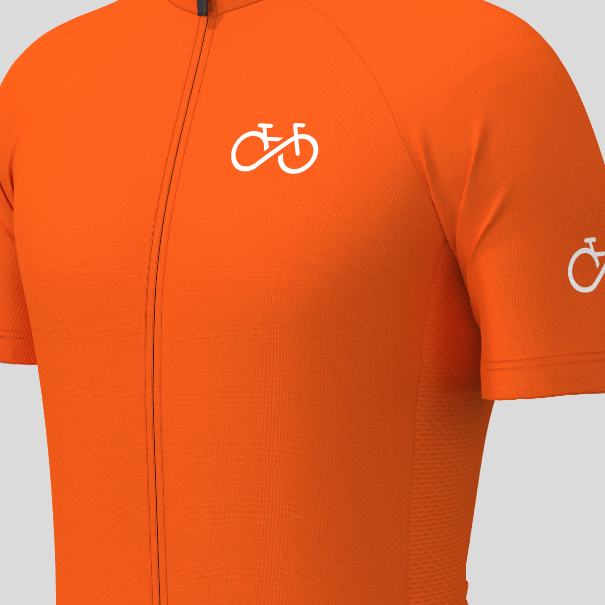 Ride Forever Men's Cycling Jersey -tangerine