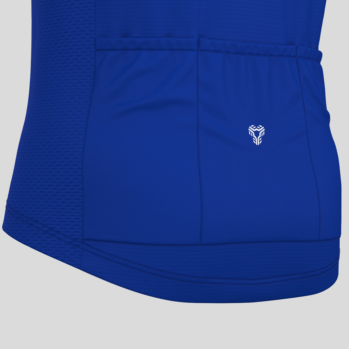 Men's Bike Smile Cycling Jersey - Racing Blue