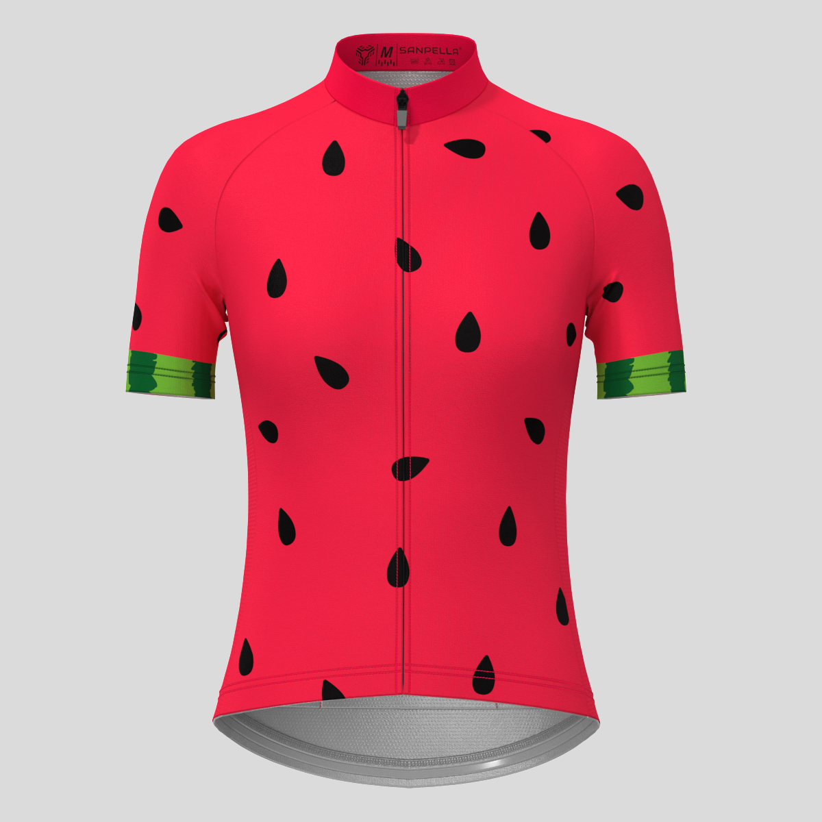 Women's Watermelon Cycling Jersey V1 - Red