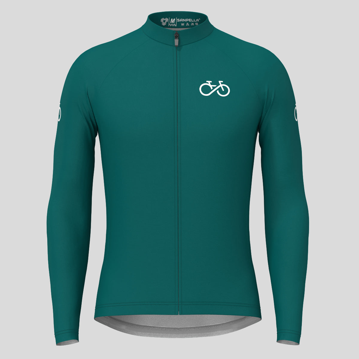 Men's Ride Forever LS Cycling Jersey - Midnight