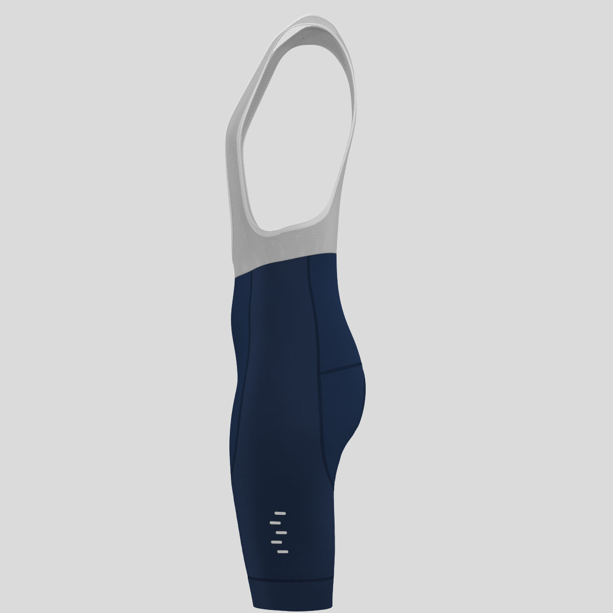 Minimal Solid Women's Bib Shorts - Navy