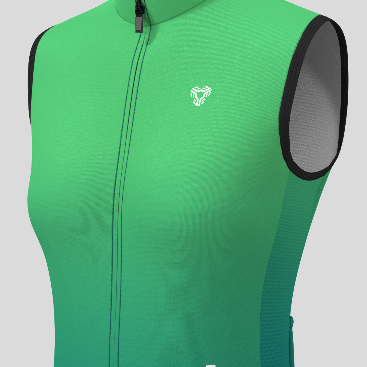 Women's Minimal Gradient Sleeveless Cycling Jersey - Spring