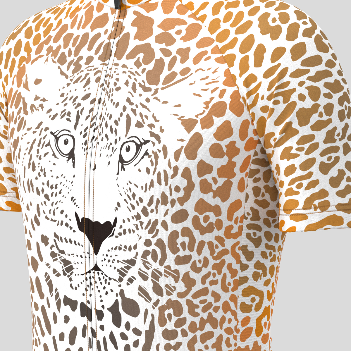 Leopards Head Novelty Men's Cycling Jersey