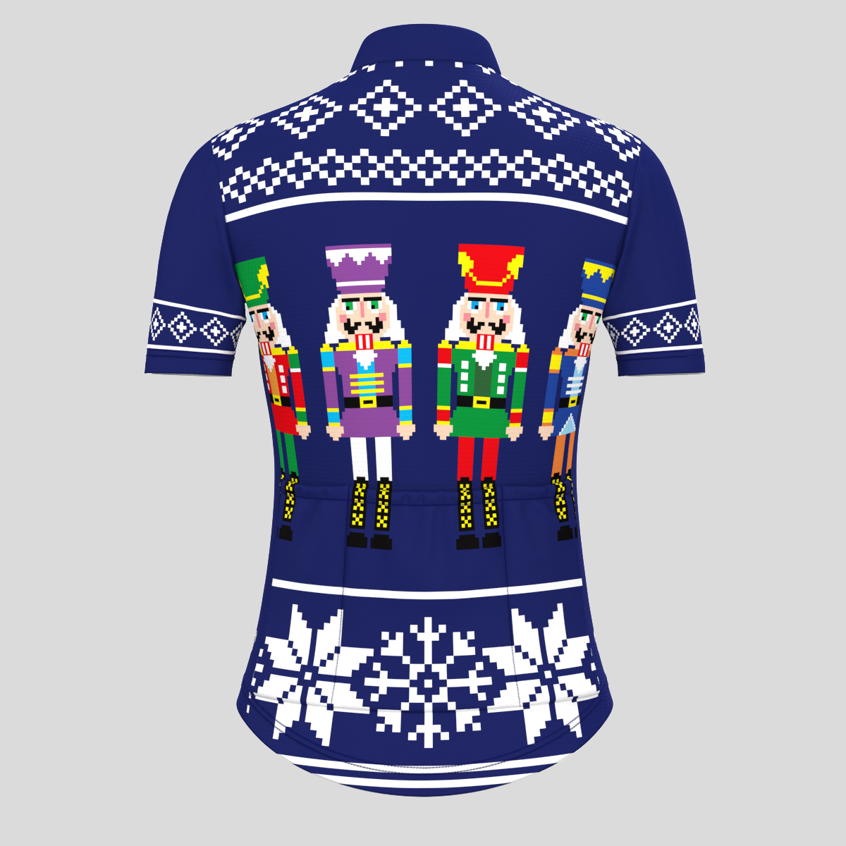 Christmas Sweater Nutcrackers Women's Cycling Jersey