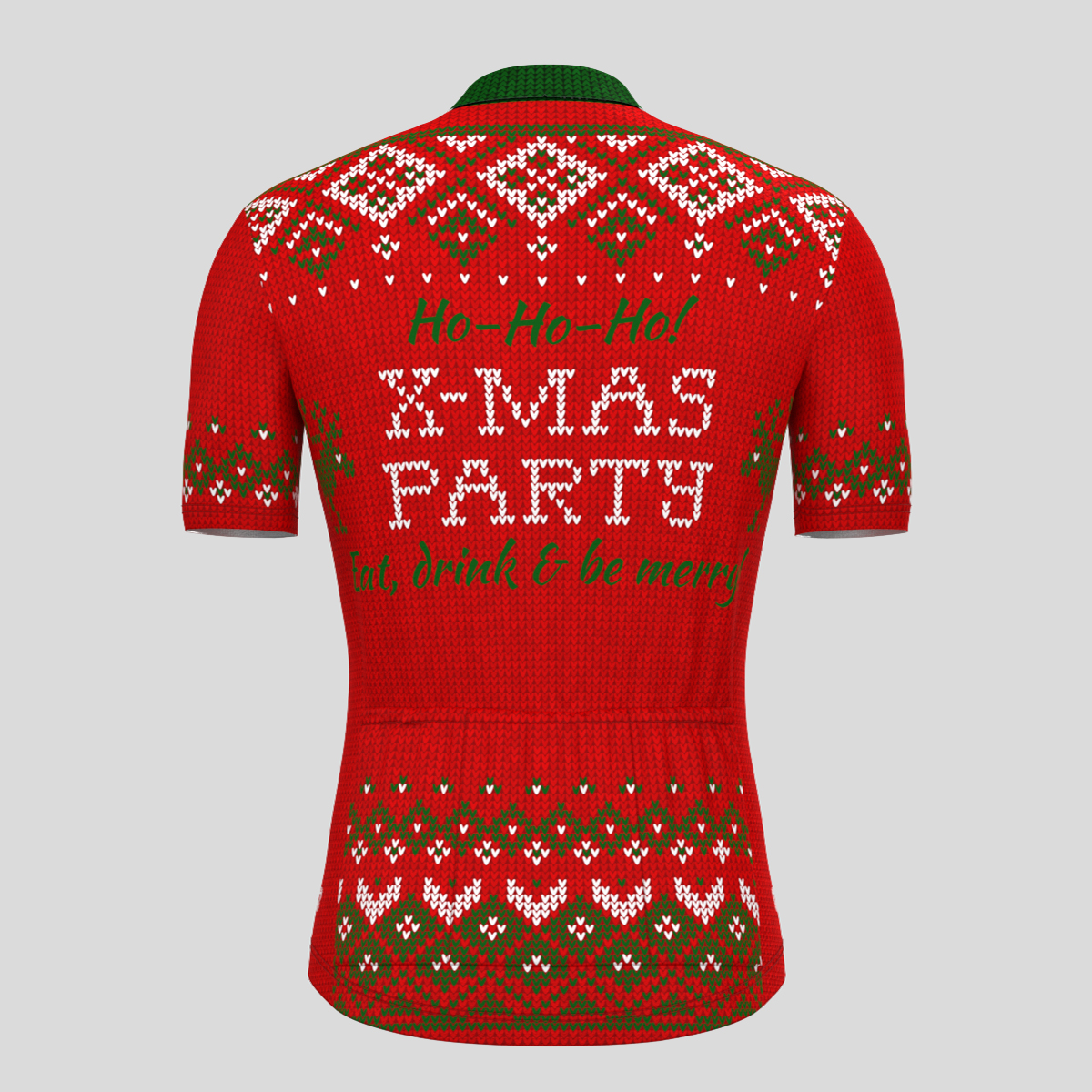 Ugly Sweater Merry Christmas Men's Cycling Jersey