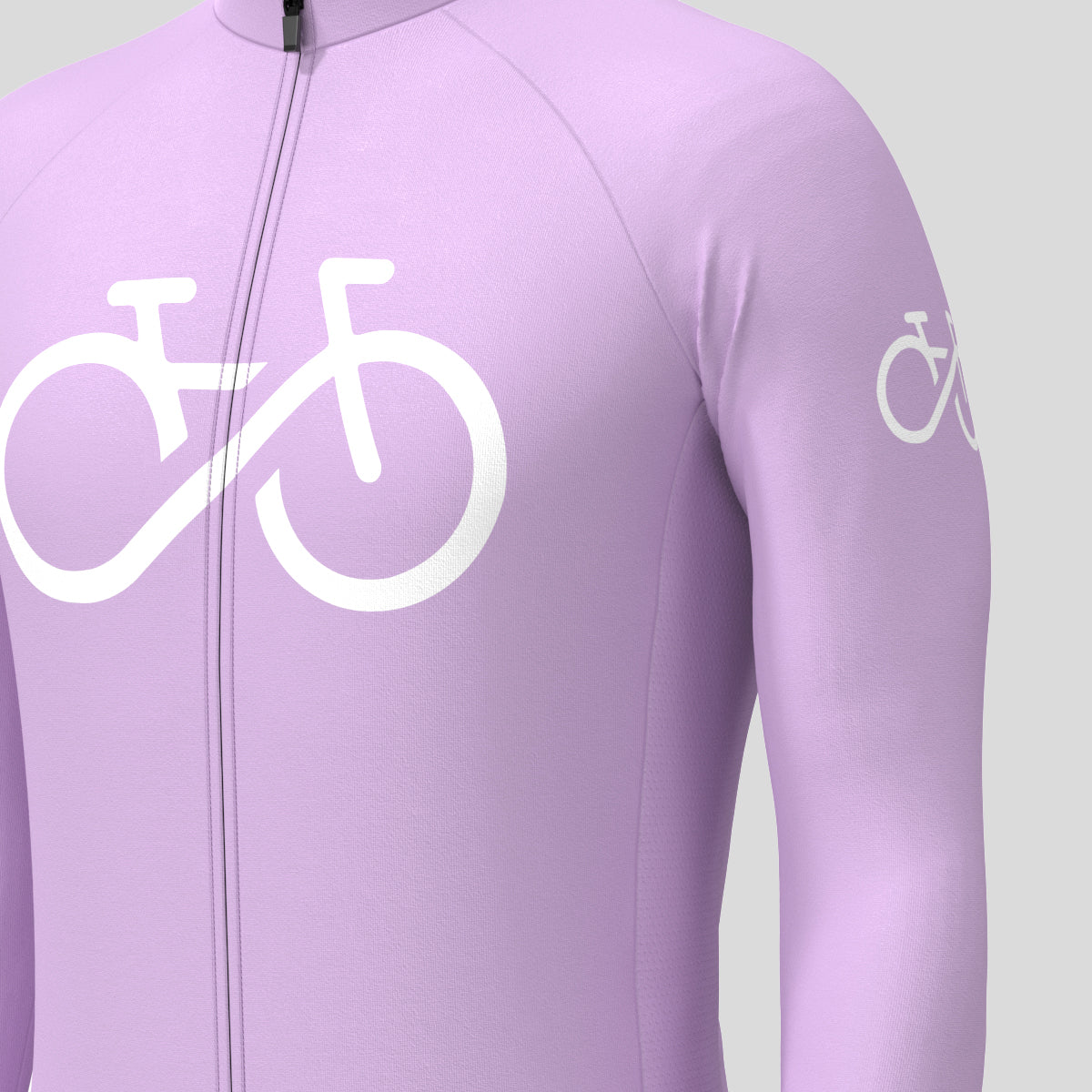 Bike Forever Men's LS Cycling Jersey - Haze