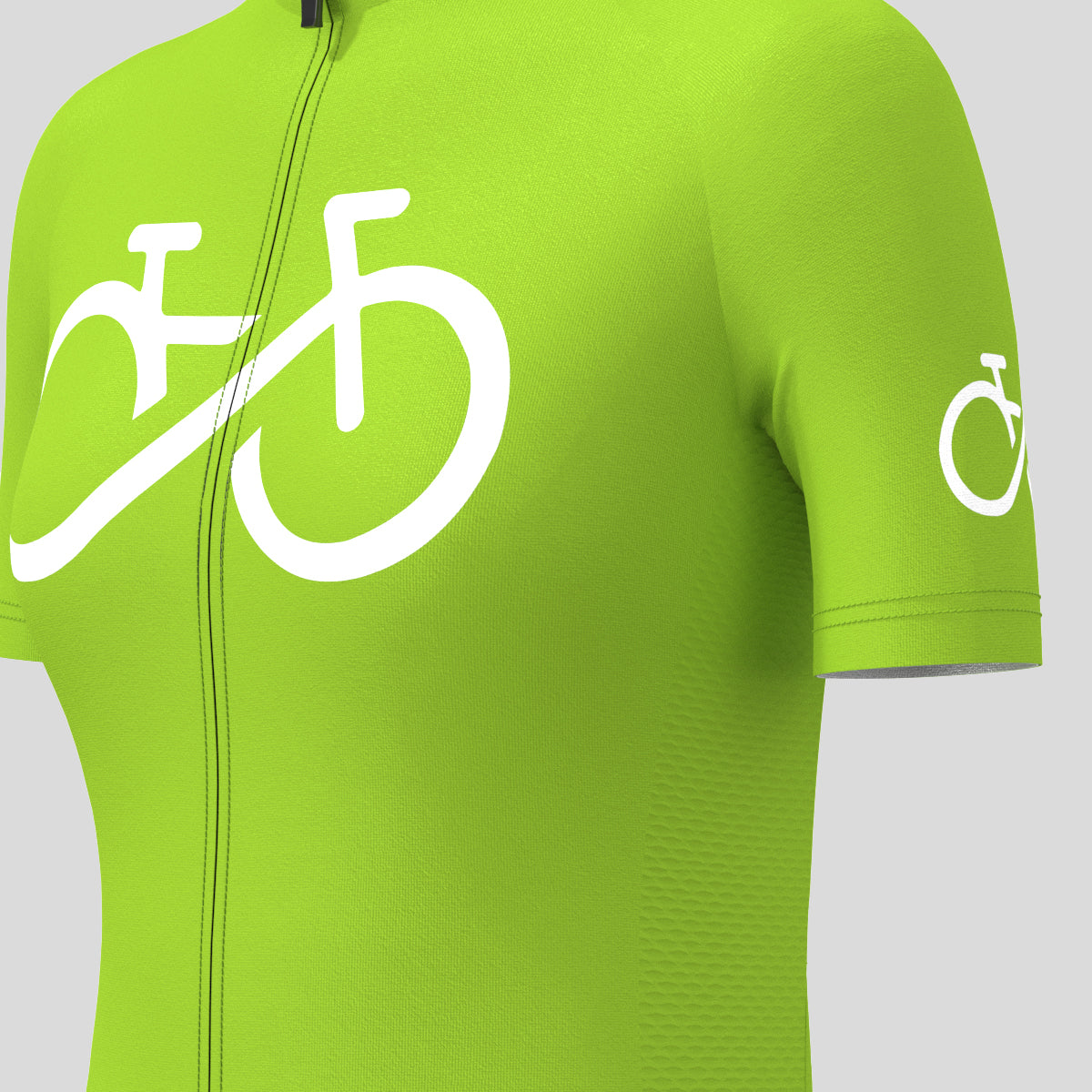 Bike Forever Women's Cycling Jersey - Wasabi