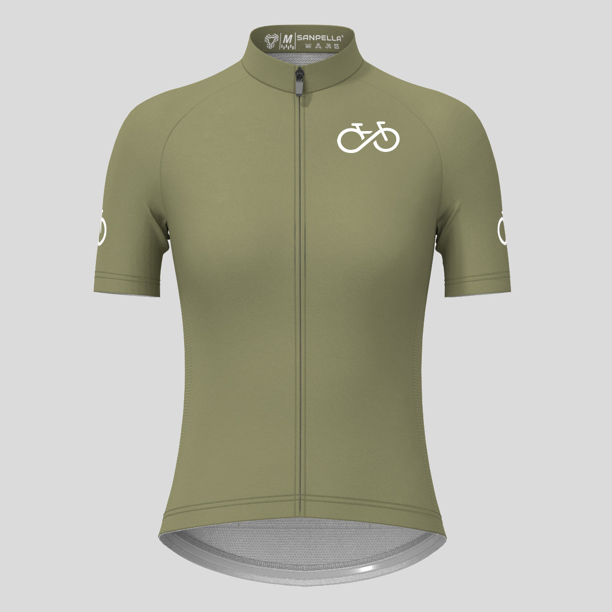 Ride Forever Women's Cycling Jersey - Olive