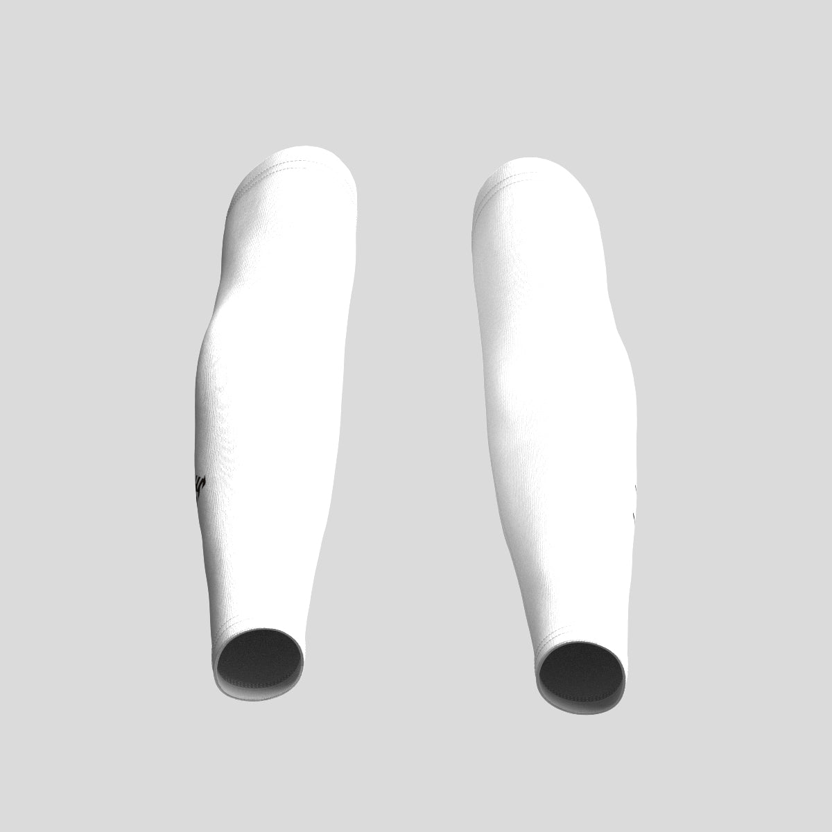 Men's Minimal Solid Arm Warmer - White