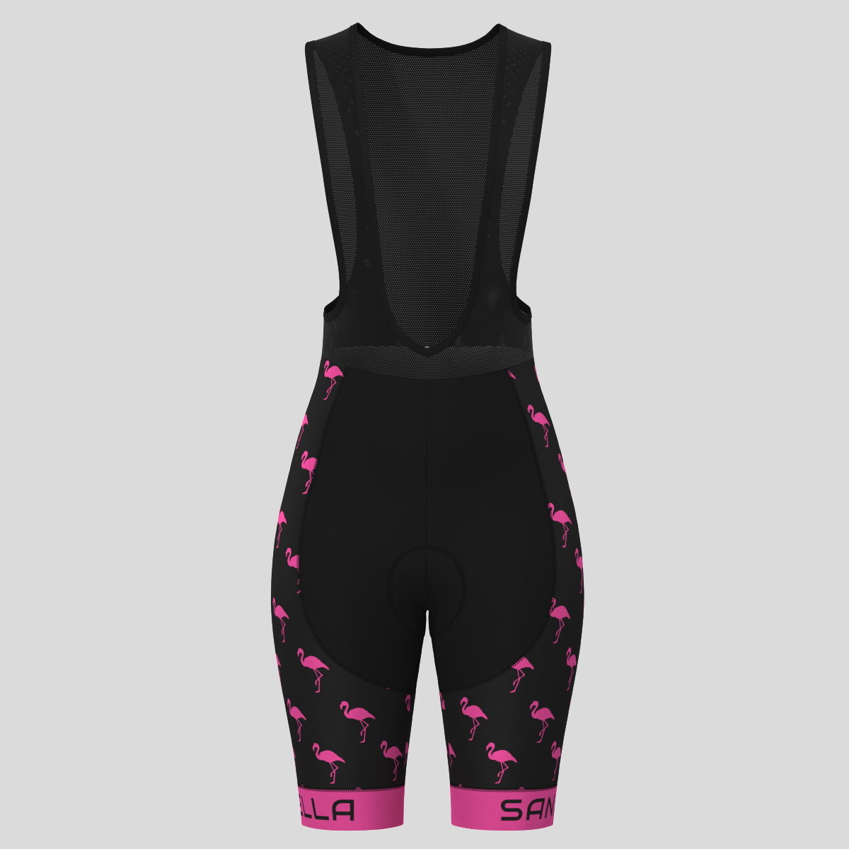 Flamingo Women's Cycling Kit - Pink/Black
