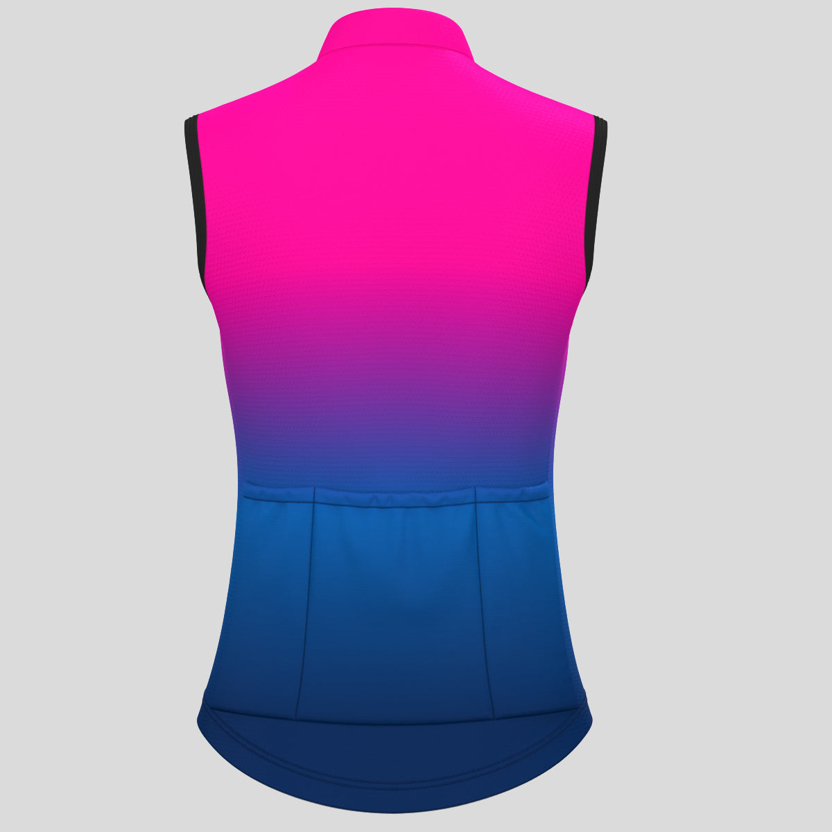 Women's Minimal Gradient Sleeveless Cycling Jersey Magenta Sanpella.cc