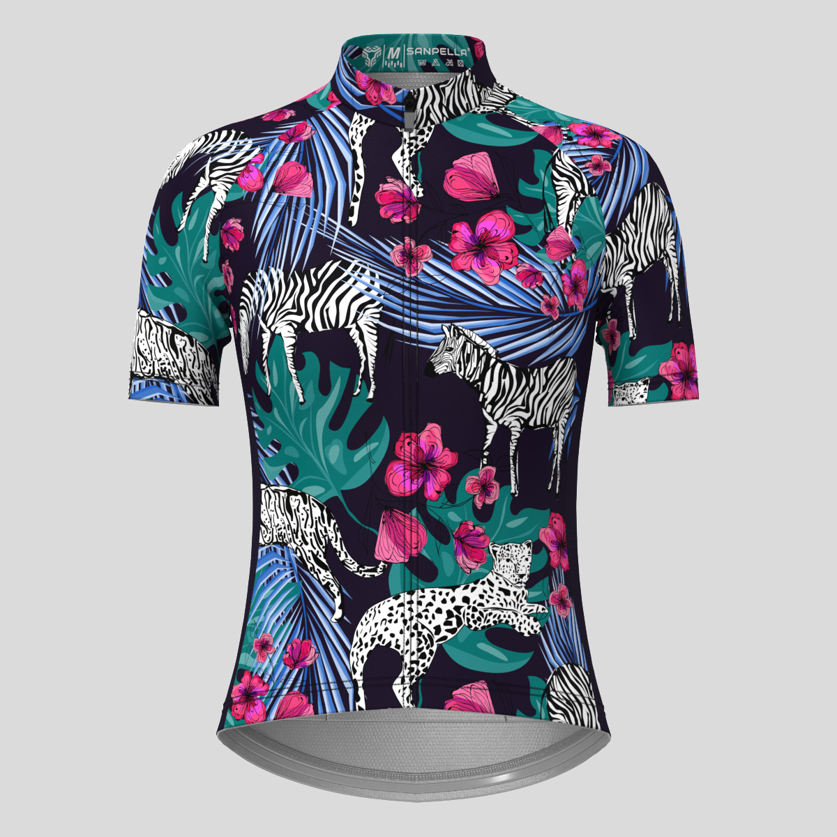 Tropical Plants Flowers Animals Women's Cycling Jersey