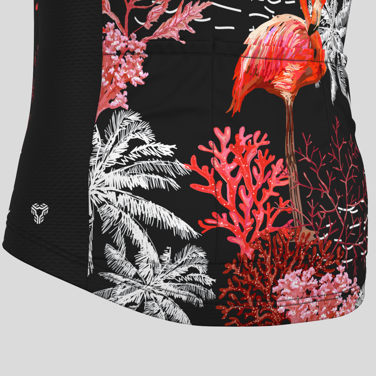 Flamingo Coral Men's Cycling Jersey | Sanpella.cc