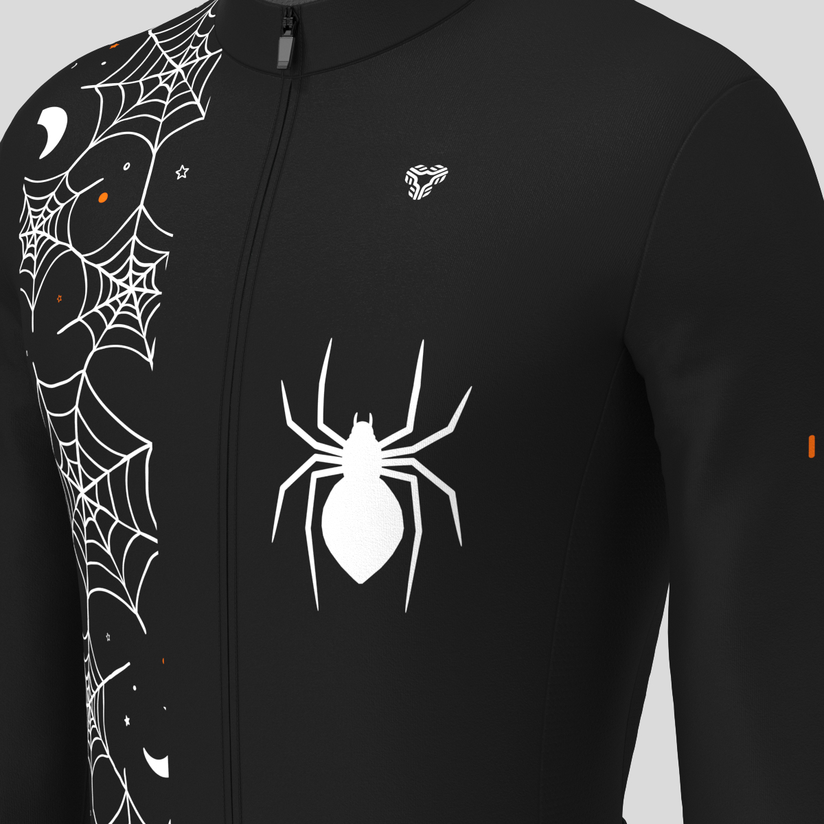 Halloween Spider Men's LS Cycling Jersey