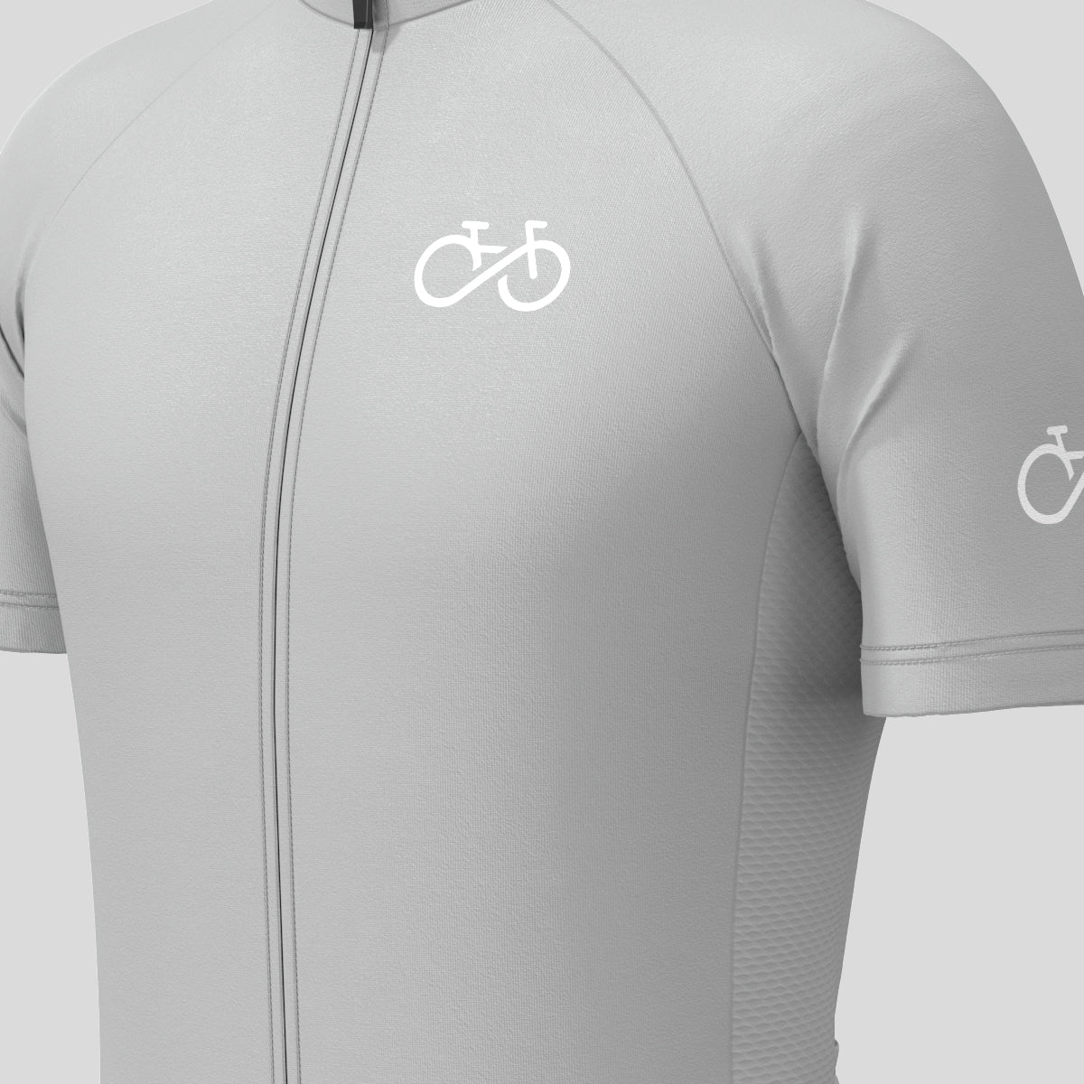 Ride Forever Men's Cycling Jersey -Gray