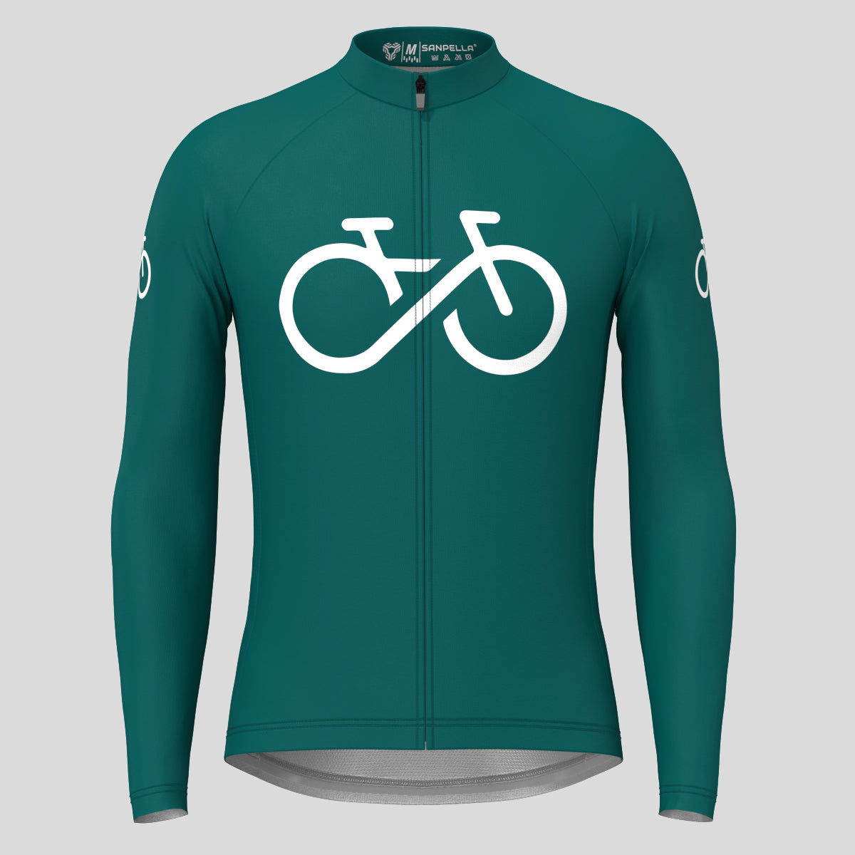 Bike Forever Men's LS Cycling Jersey - Midnight
