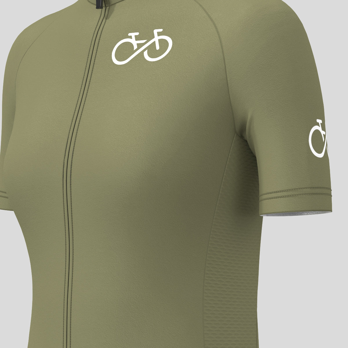 Ride Forever Women's Cycling Jersey - Olive