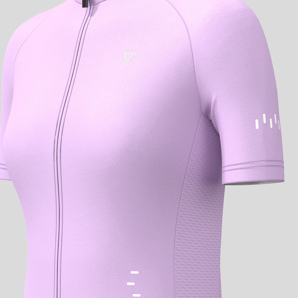 Minimal Solid Women's Cycling Jersey - Haze