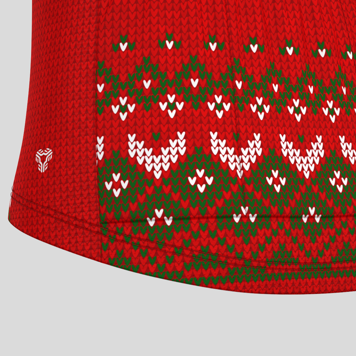 Ugly Sweater Merry Christmas Men's Cycling Jersey