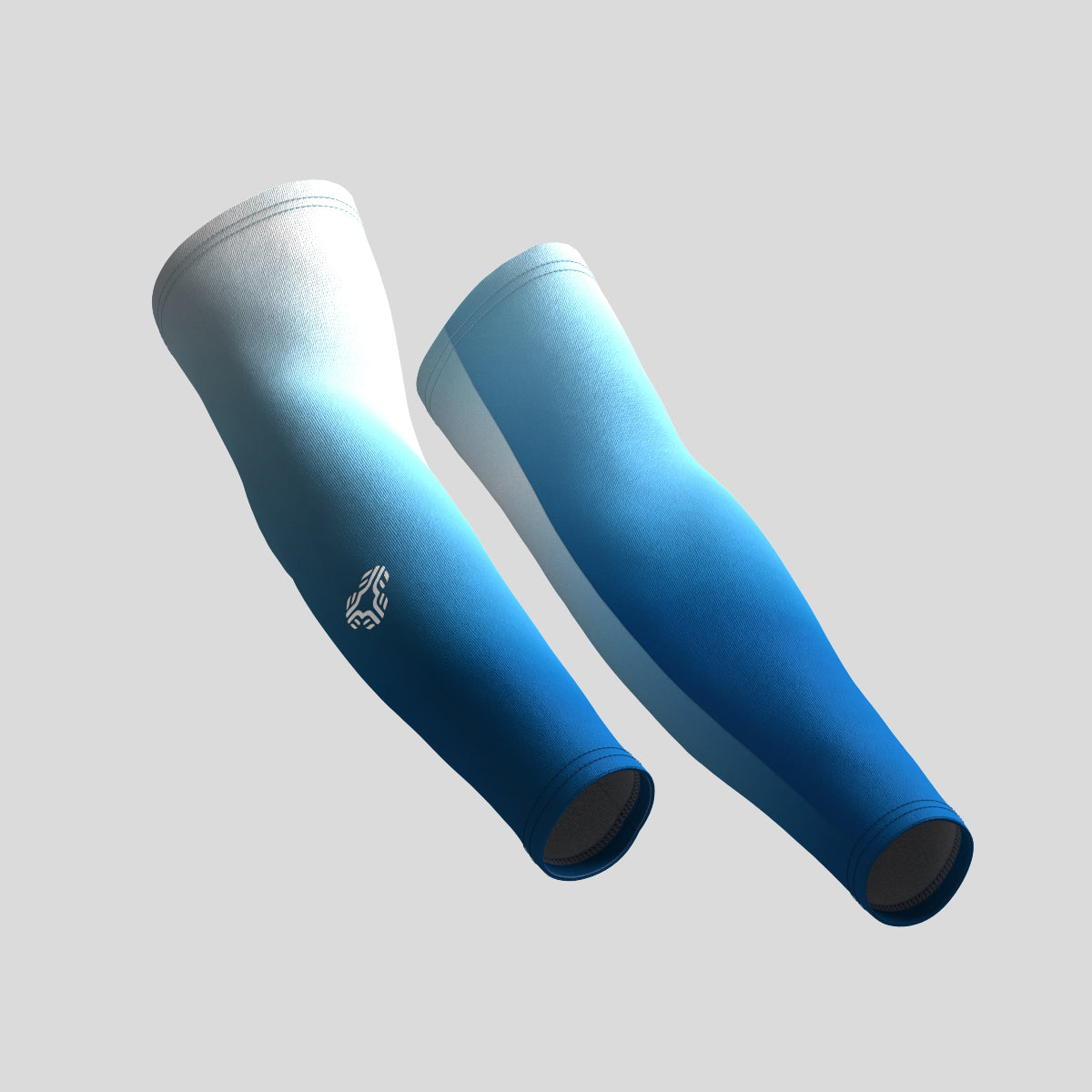 Men's Minimal Fade Arm Warmer - Flow Aqua