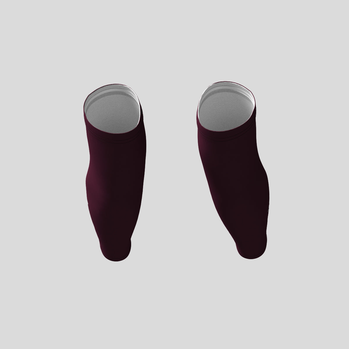 Minimal Solid Women's Arm Warmer - Burgundy
