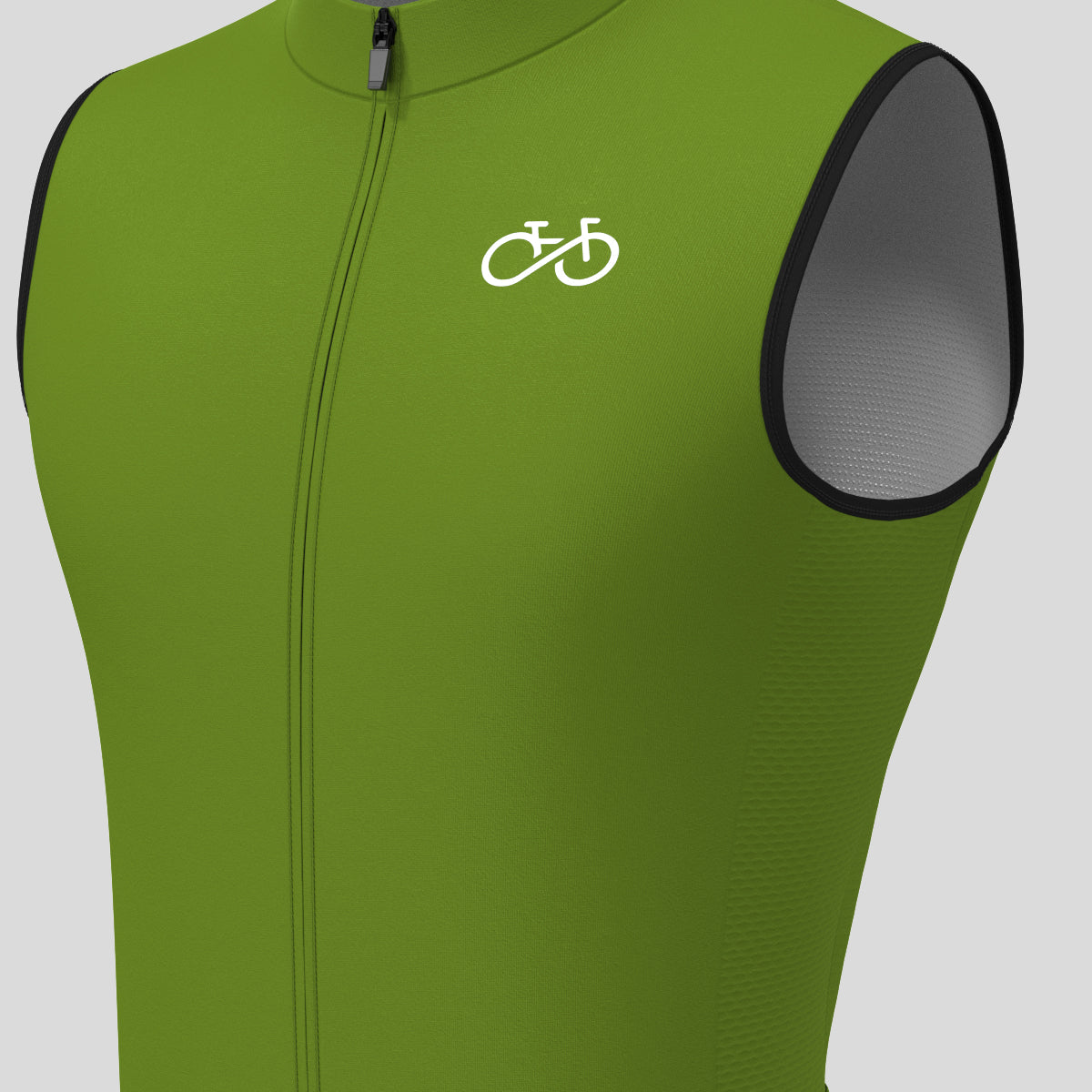 Men's Ride Forever Sleeveless Cycling Jersey - Forest