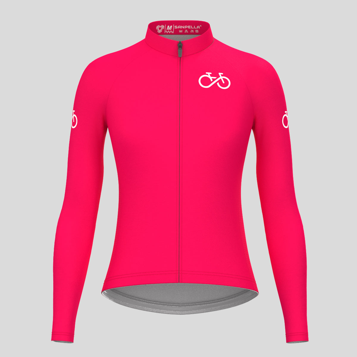 Ride Forever Women's LS Cycling Jersey - Jester Red
