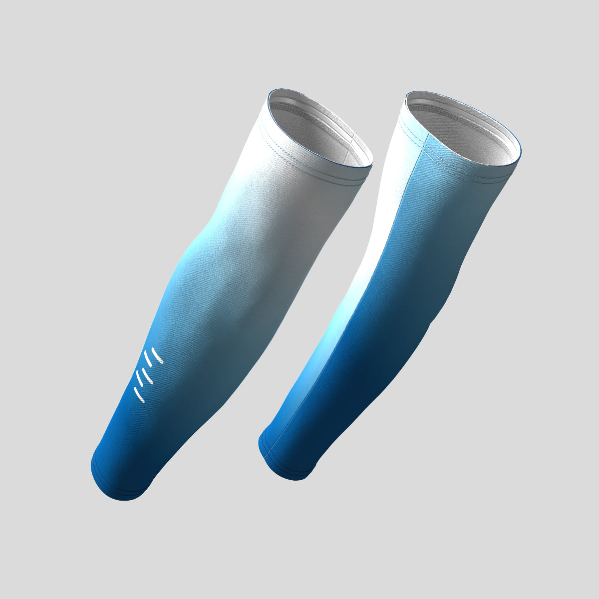 Men's Minimal Fade Arm Warmer - Flow Aqua