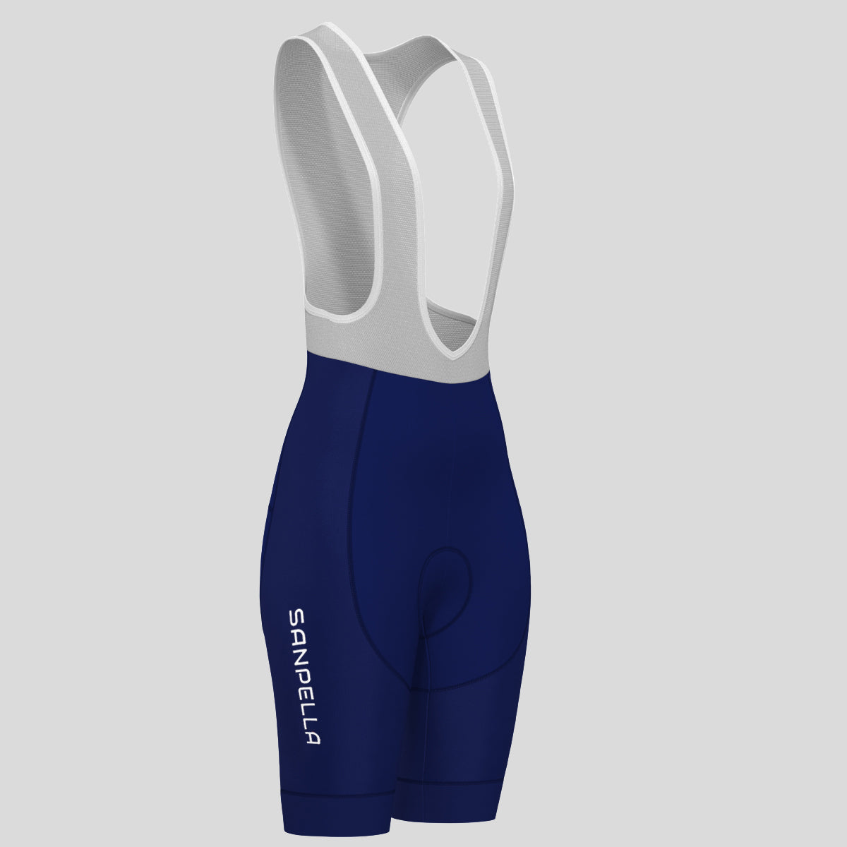 Minimal Solid Women's Bib Shorts - Ink