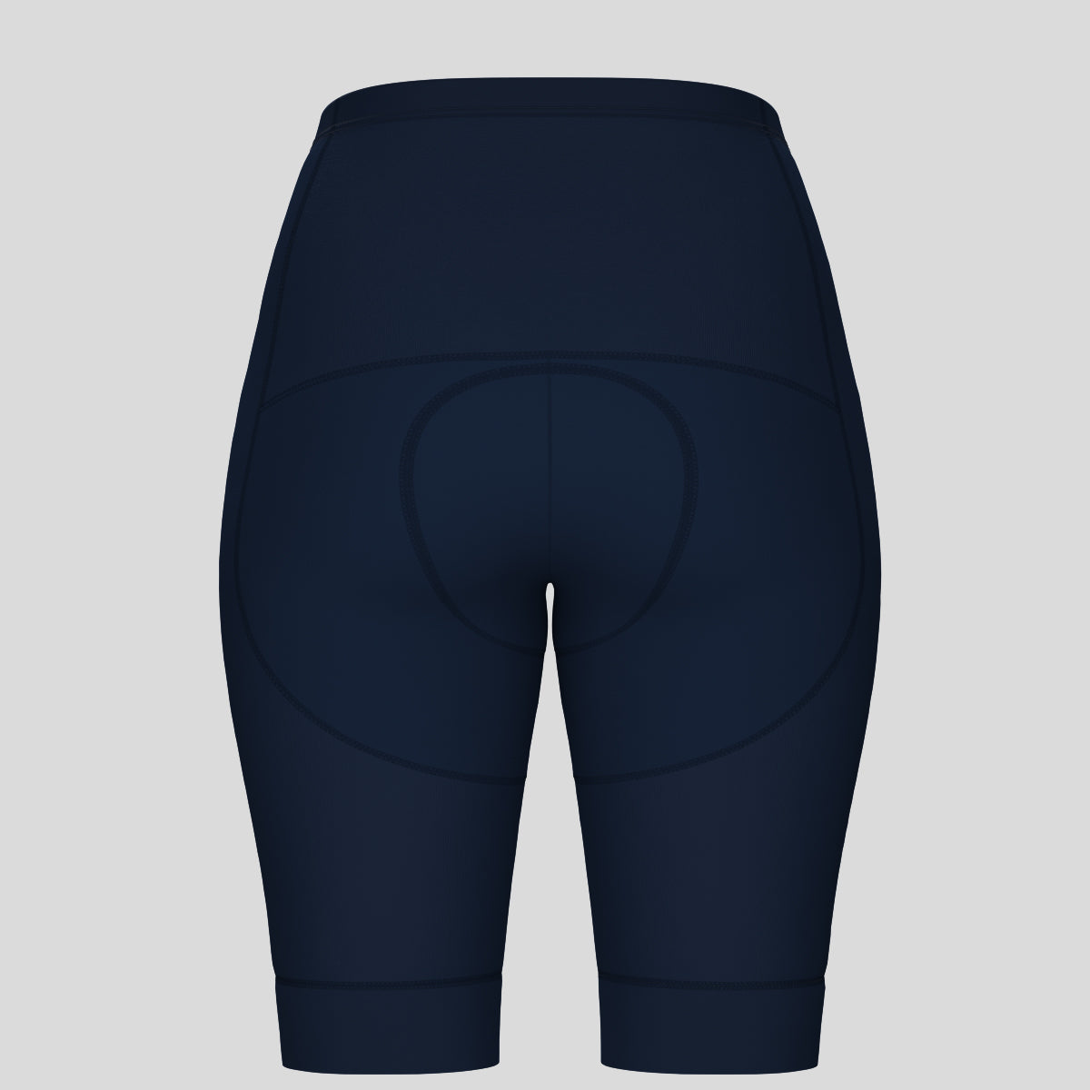 Minimal Solid Women's Cycling Shorts - Navy