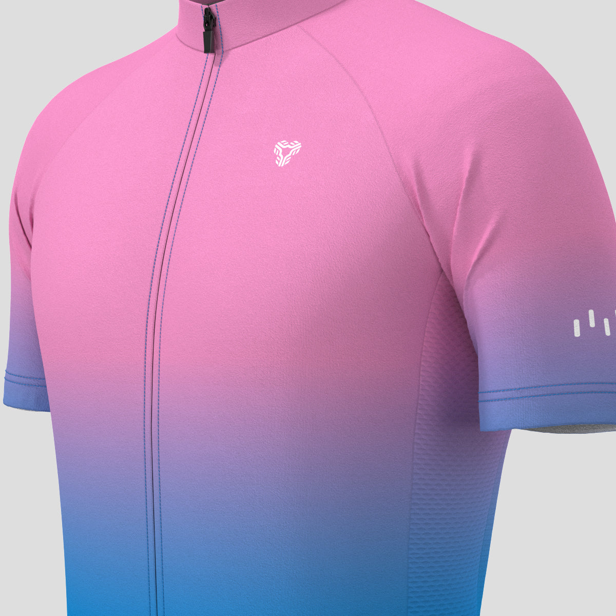 Men's Minimal Gradient Cycling Jersey - Sakura