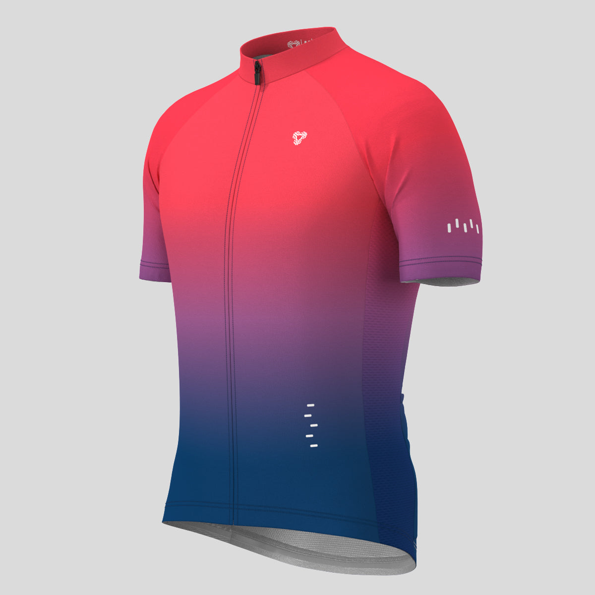 Men's Minimal Gradient Cycling Jersey - Volcano