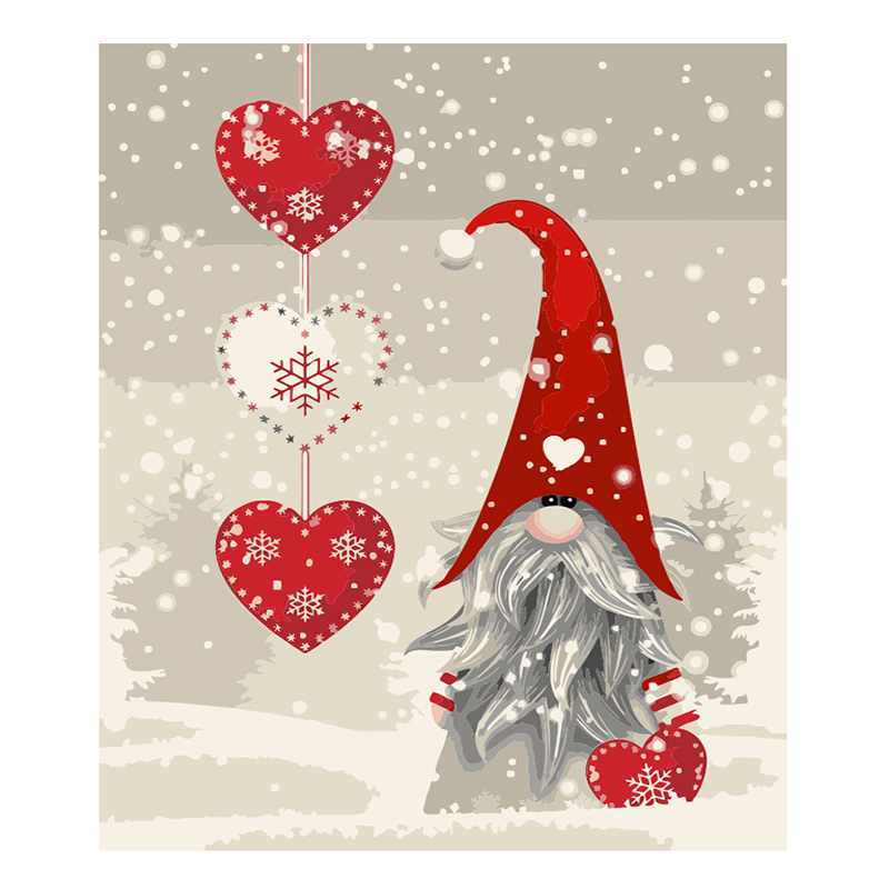 Christmas DIY Acrylic Painting Kit with Brushes-Topselling