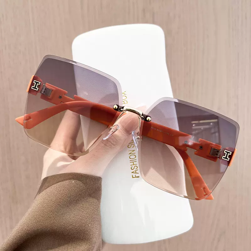 2023 New Style - Frameless Cut Edge UV Protection Polarized Sunglasses-Topselling