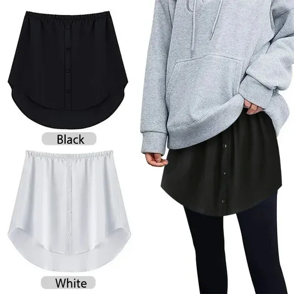 Shirt extender - layered with underskir-Topselling