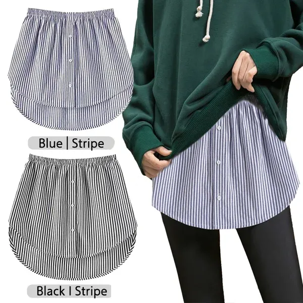 Shirt extender - layered with underskir-Topselling