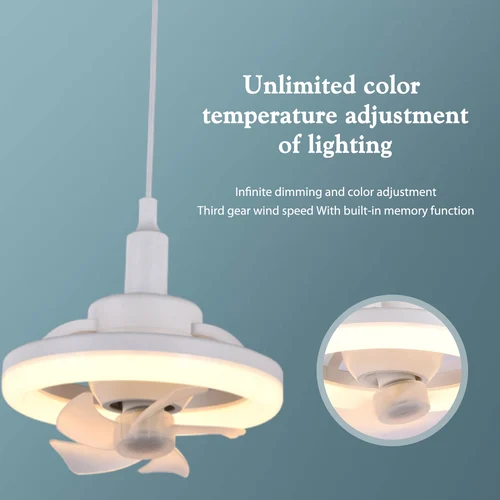  LED Swing Head Fan Light-Topselling