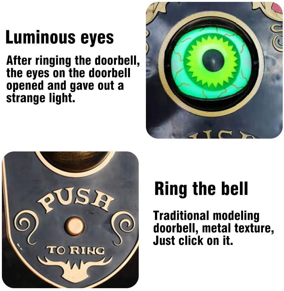 Talking Eyeball Doorbell-Suitable for indoor and outdoor-Topselling