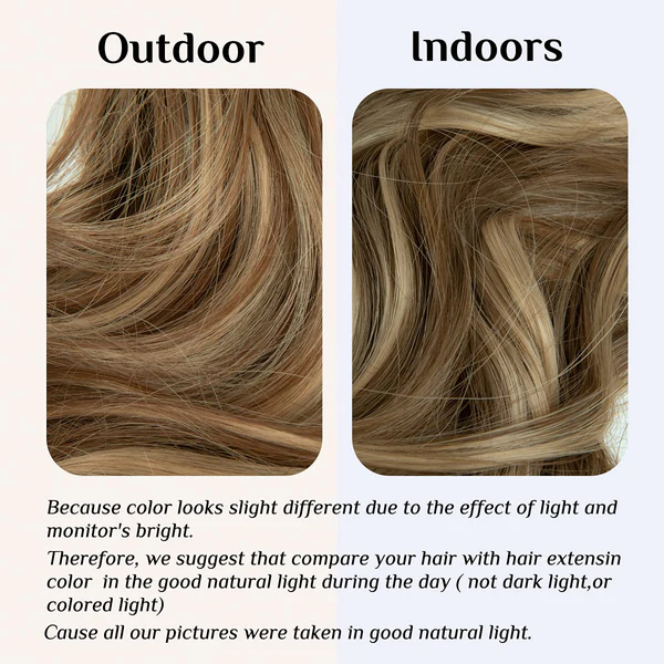 Ash Medium Brown/Ash Blonde Hair Extensions
