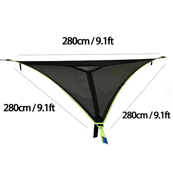 🔥Last Day Promotion 69% OFF🔥Outdoor camping hanging triangle mesh hammock-Topselling