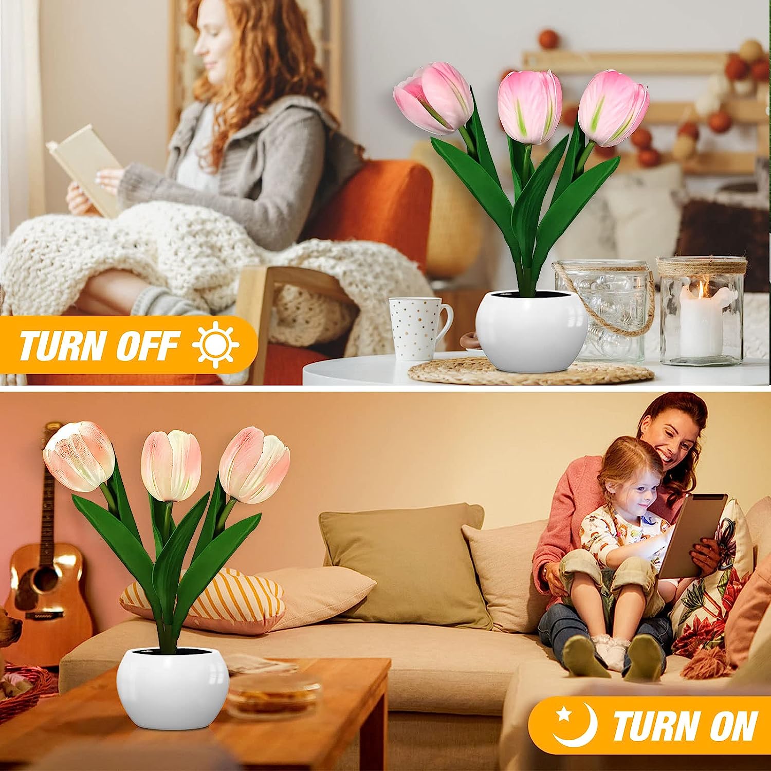 LED Tulip Night Light-Topselling