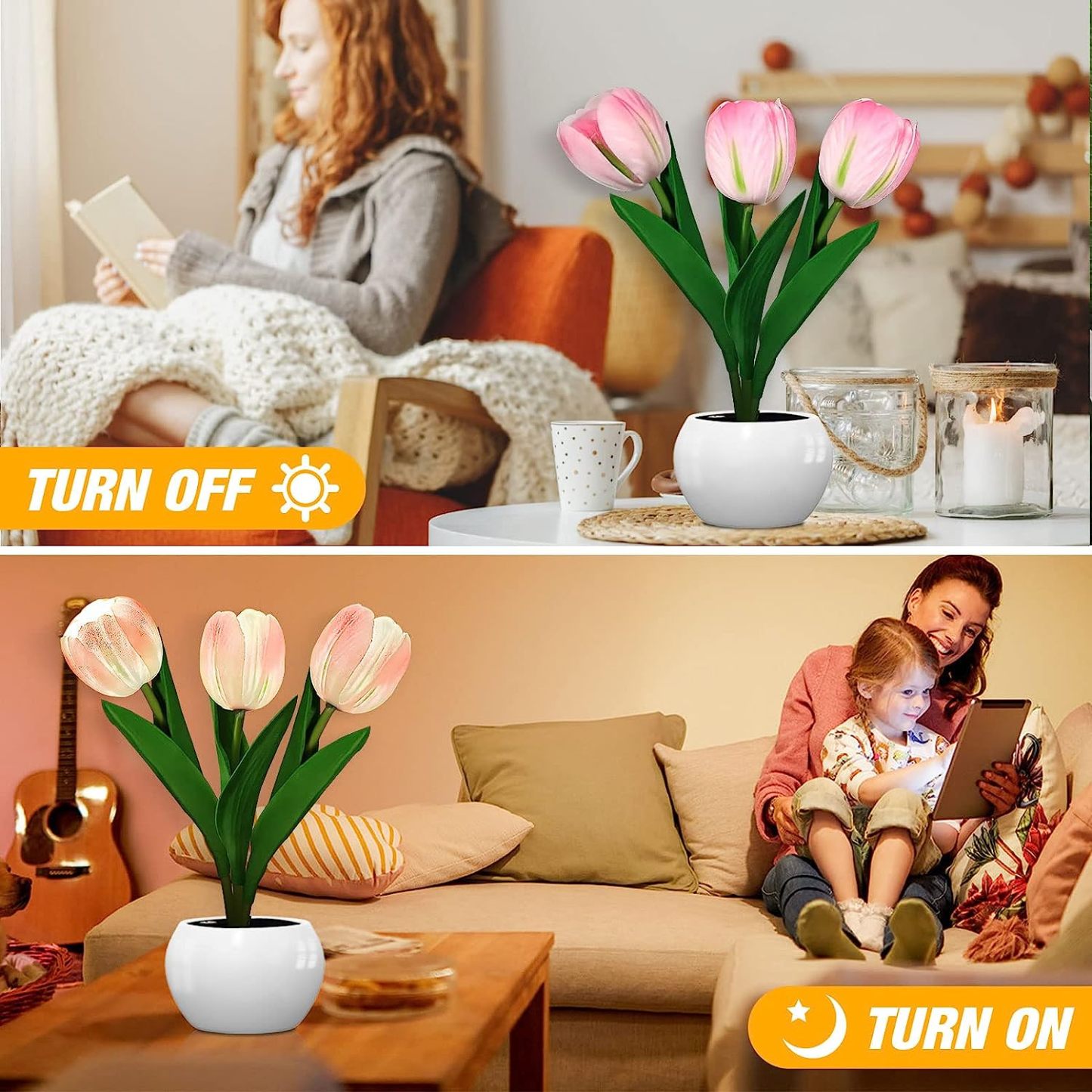 LED Tulip Night Light-Topselling